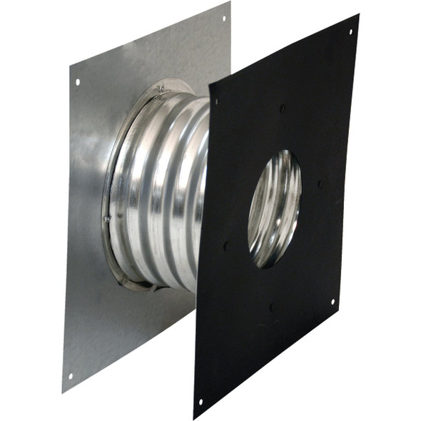 SELKIRK VP Pellet Pipe Type L Insulated 3 In. Pellet Pipe Wall Thimble 243460