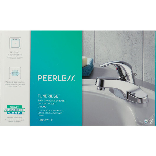 Peerless 1h Ch Lav Faucet W-Popup P188620LF 460575