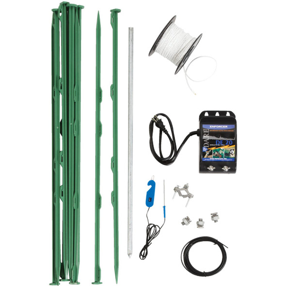 Dare Garden Safe 100 Ft. Electric Fence Kit Dare Garden Safe 100 Ft. Electric Fence Kit