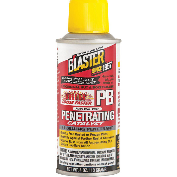 Blaster 4 Oz. Aerosol PB Penetrating Catalyst Penetrant PB-TS-B