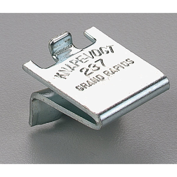 Knape & Vogt 237 Series Bright Zinc Pilaster Shelf Support 237 ZC Pack of 100