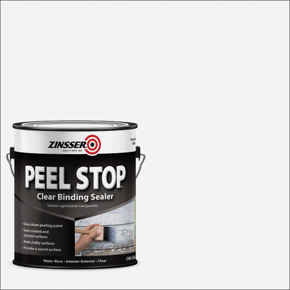 Zinsser Peel Stop Binding Interior/Exterior Primer, Clear, 1 Gal. 60001