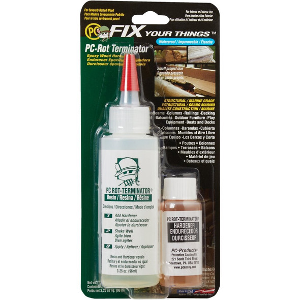 Rot Terminator 3.25 Oz. Wood Restorer 35061 797641
