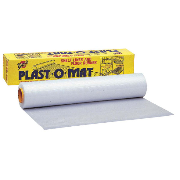 Warp's 30x50' White Plastic Mat PM50W