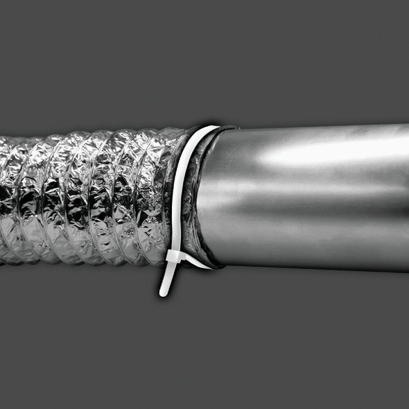 Dundas Jafine 3 In. to 4 In. Plastic Duct Clamp 2C234ZW 263508