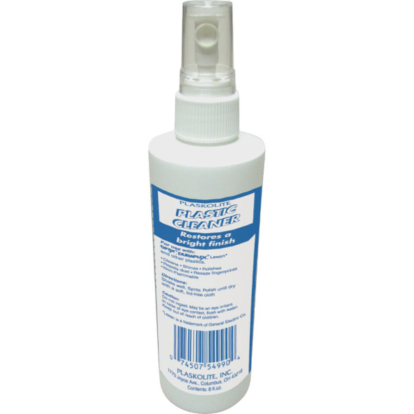 Plaskolite 8 Oz. Plastic Cleaner 1999990A