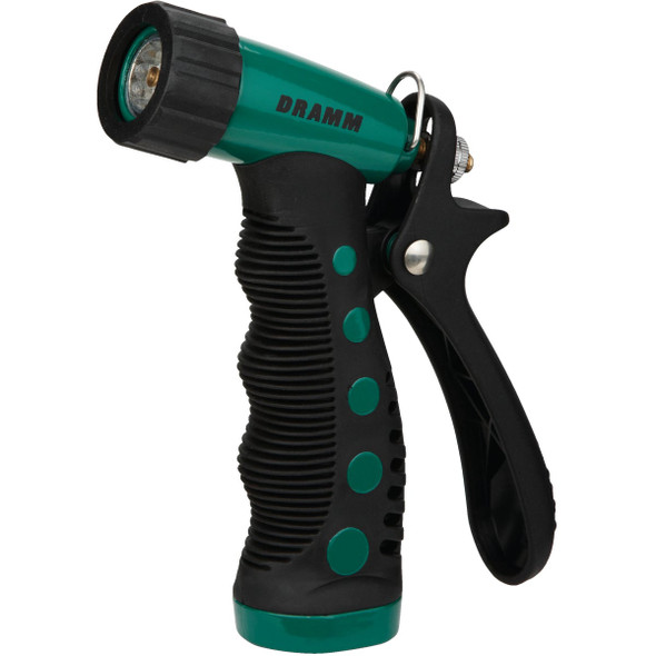 Dramm Heavy-Duty Metal Pistol Nozzle, Green 60-12724