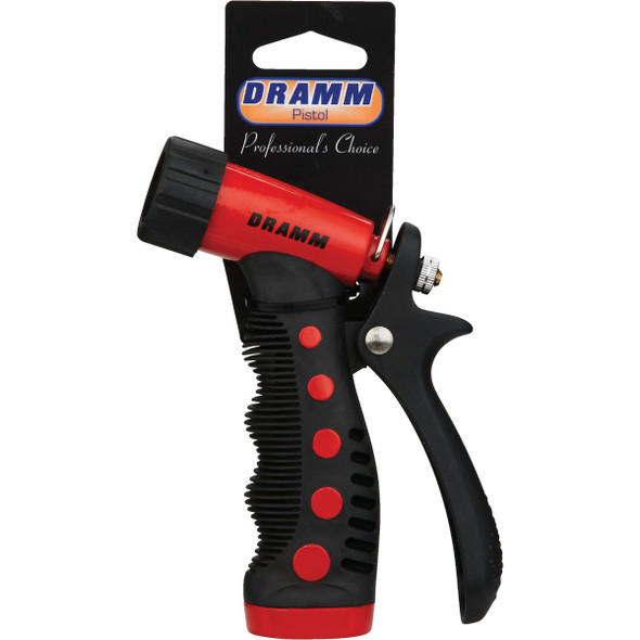 Dramm Heavy-Duty Metal Pistol Nozzle, Red 60-12721 704058