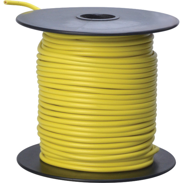ROAD POWER 100 Ft. 16 Ga. PVC-Coated Primary Wire, Yellow 55668323