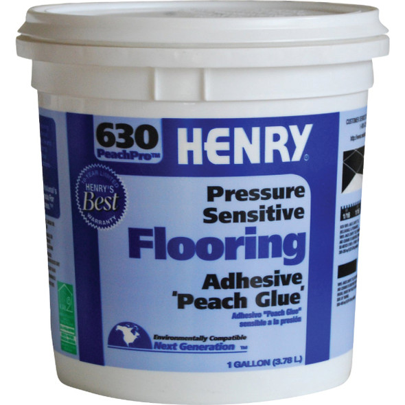 Henry 630 Pressure Sensitive Flooring Adhesive, 1 Gal.  12174