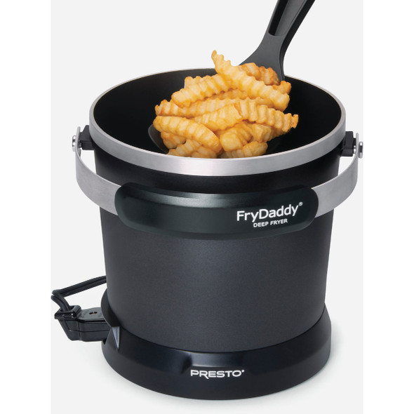 Presto FryDaddy 1 Qt. Black Aluminum Deep Fryer Presto FryDaddy 1 Qt. Black Aluminum Deep Fryer