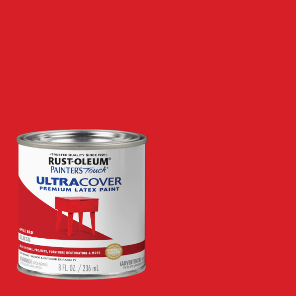 Painter's Touch Apple Red Latex Paint 1966730
