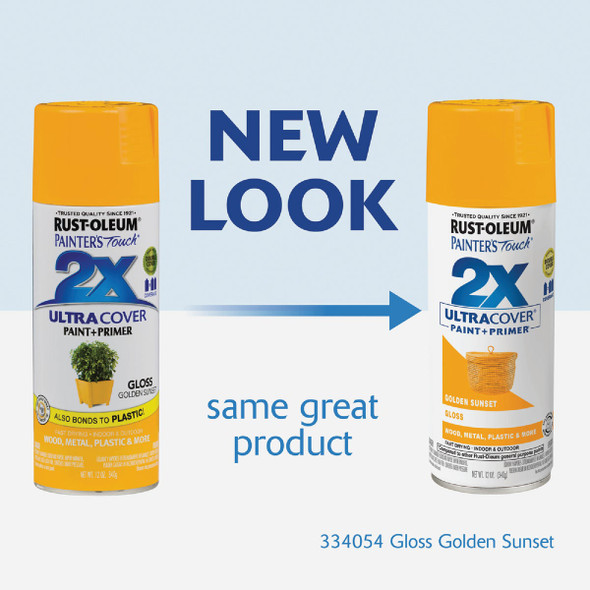Painter's Touch Gls Gldn Sun Spray Paint 334054 772164