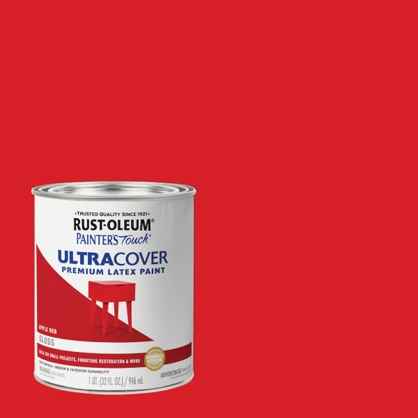 Painter's Touch Apple Red Latex Paint 1966502