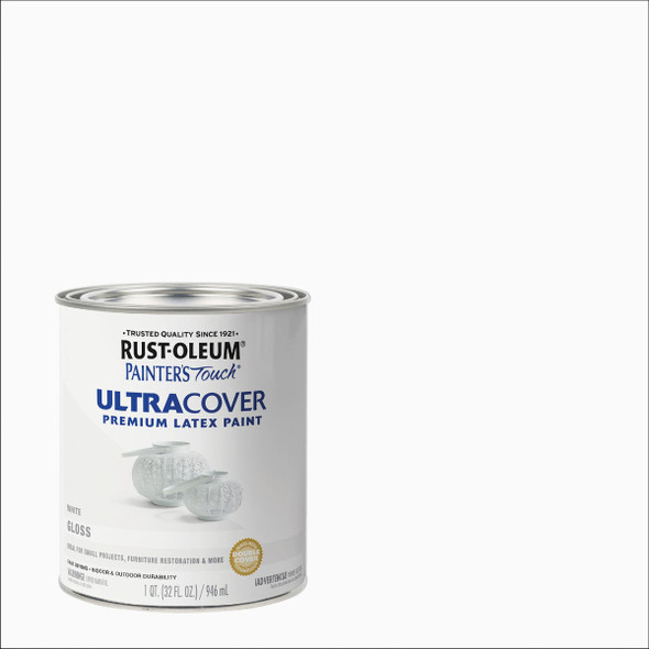 Painter's Touch White Latex Paint 1992502