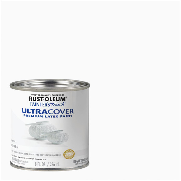 Painter's Touch White Latex Paint 1992730