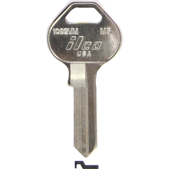 ILCO Master Nickel Plated Padlock Key M5 / 1092VM (10-Pack) IAL32312162