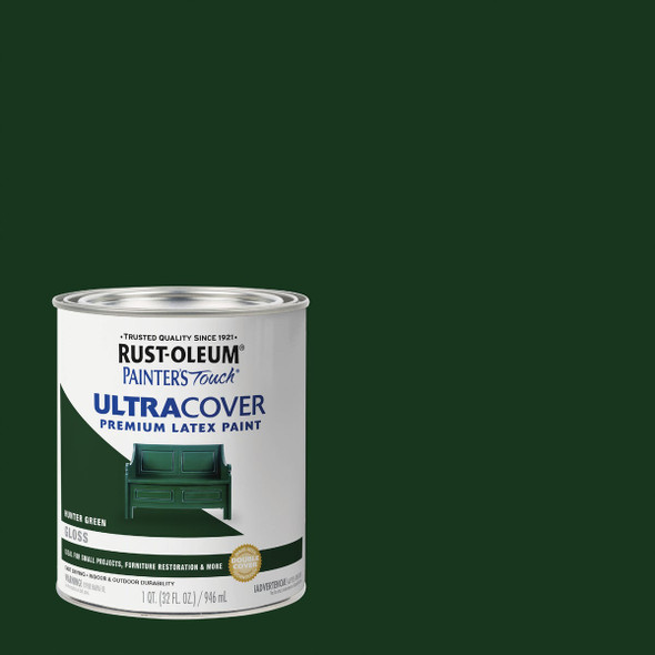 Painter's Touch Hunter Green Latex Paint 1938502