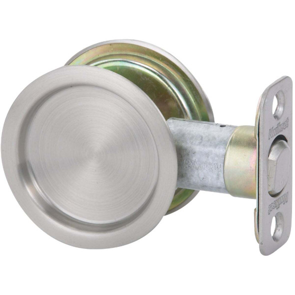 National Hardware Passage Satin Nickel Pocket Door Pull N350-322