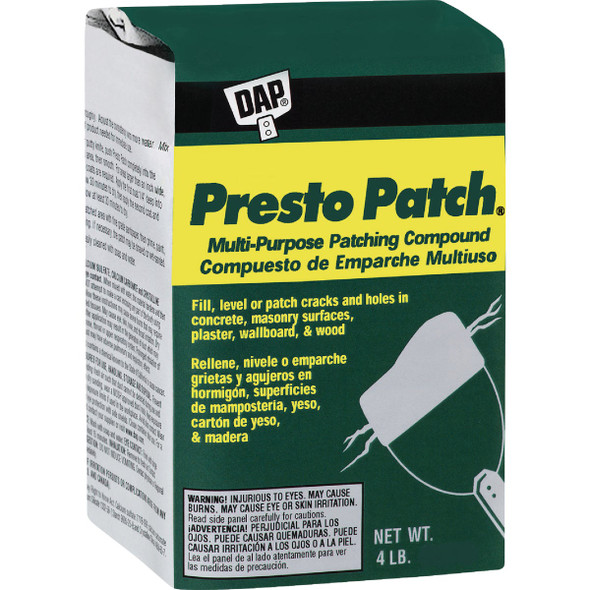 DAP Presto Patch 4 Lb. White Patching Compound 7079858505