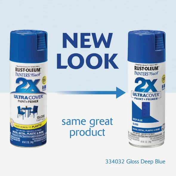 Painter's Touch Deep Blue Spray Paint 334032 776653