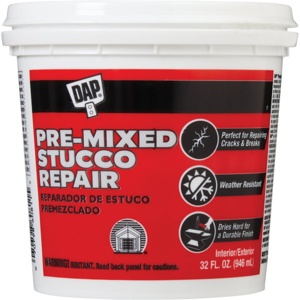 DAP 32 Oz. Pre-Mixed Stucco Patch 7079864811 787140