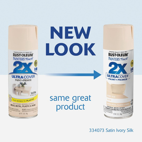 Painter's Touch Ivry Slk Sat Spray Paint 334073 795171