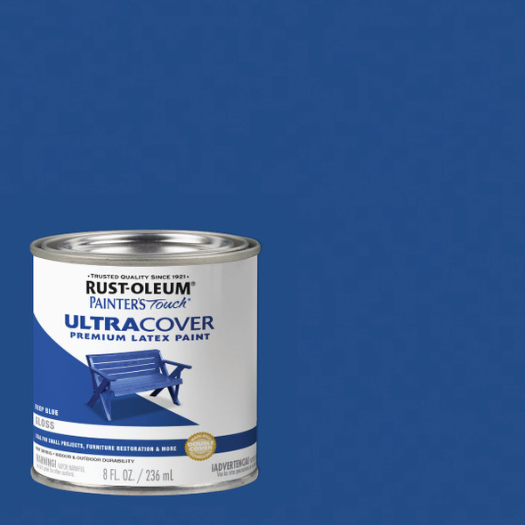 Painter's Touch Deep Blue Latex Paint 224423