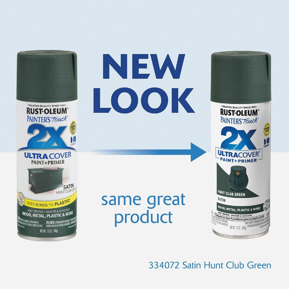 Painter's Touch Sat Hc Grn Spray Paint 334072 780704