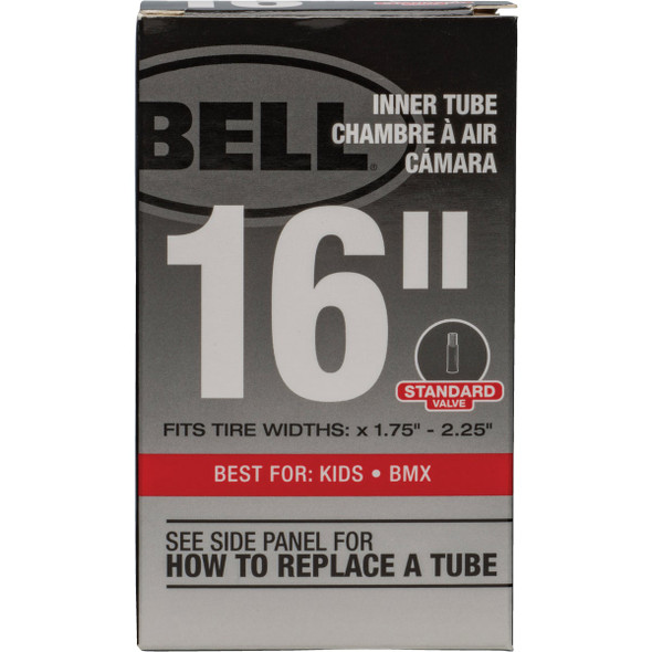 Bell 16 In. Standard Premium Quality Rubber Bicycle Tube 7109060