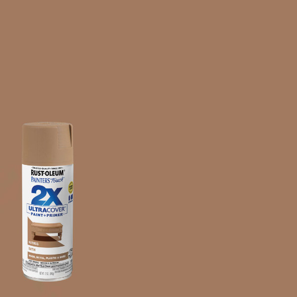 Painter's Touch Satin Nutmeg Spray Paint 334076