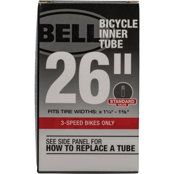 Bell 26 In. Standard Premium Quality Rubber Bicycle Tube 7109050