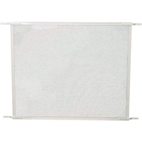 Prime Line Make-2-Fit 36 In. White Aluminum Sliding Door Grille Pack of 3