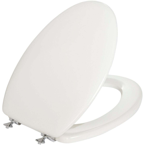 Mayfair White Wood Elong Seat 144CP-000