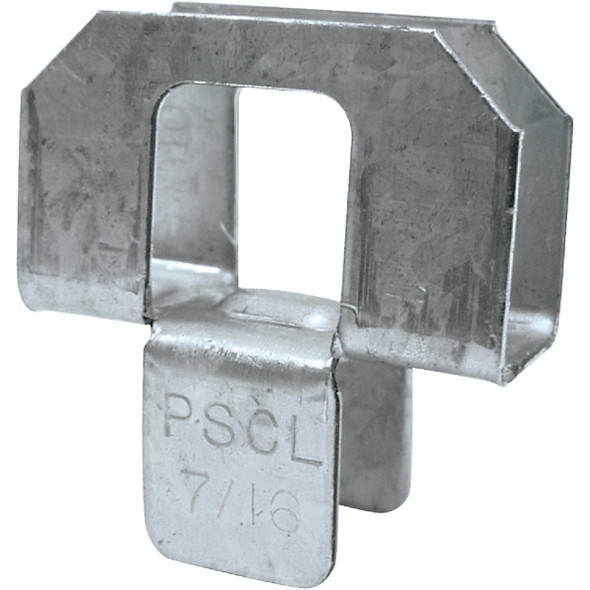 Simpson Strong-Tie 7/16 In. 20 ga Galvanized Steel Plywood Clip Pack of 250