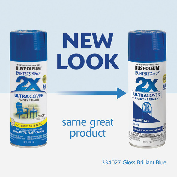 Painter's Touch Brliant Blue Spray Paint 334027 787512