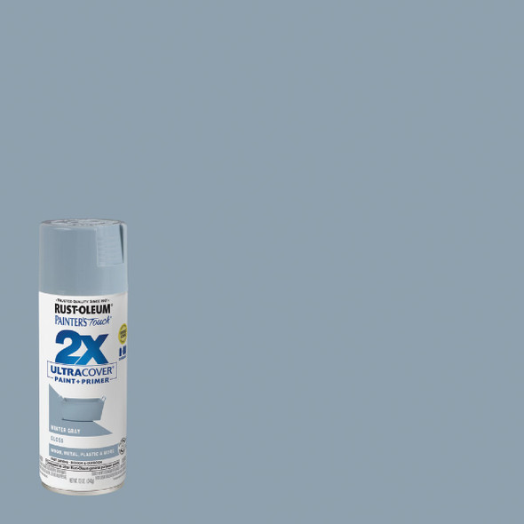Painter's Touch Gls Wntr Gry Spray Paint 334049