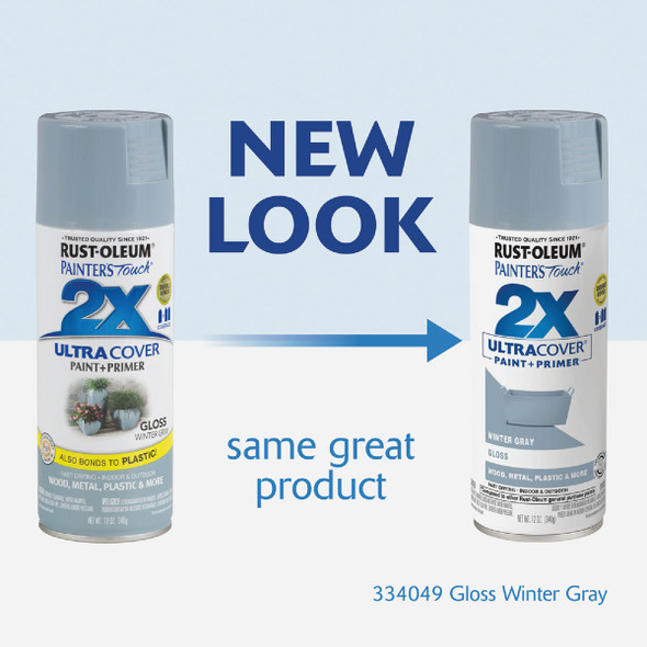 Painter's Touch Gls Wntr Gry Spray Paint 334049 787420