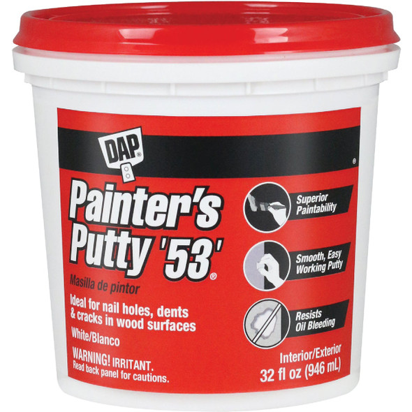 DAP Painter's Putty '53', 32 Oz. 7079812244