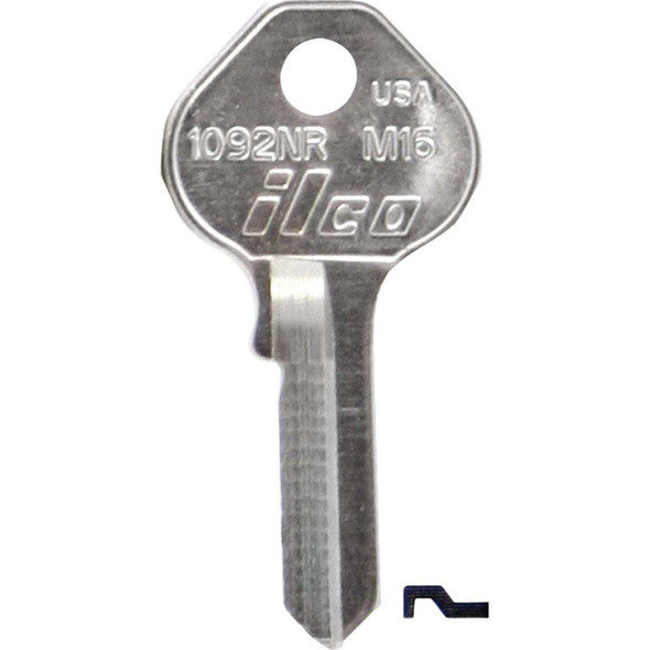 ILCO Master Nickel Plated Padlock Key M16 / 1092NR (10-Pack) IAL3231206B