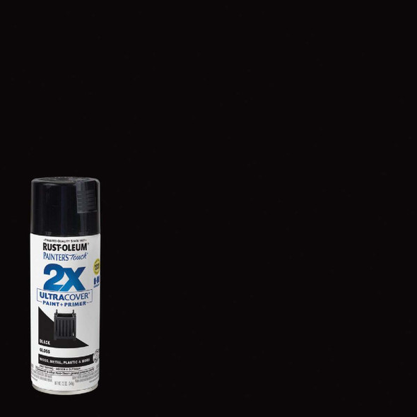 Painter's Touch Black Spray Paint 334026