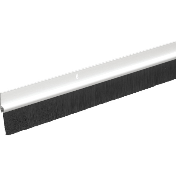 Do it Best 1-3/4 In. x 36 In. White Premium Plastic & Brush Door Sweep C35PHDB