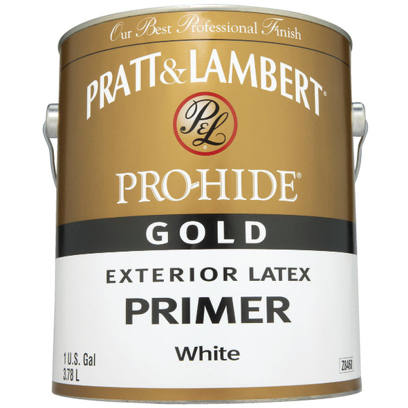 Pratt & Lambert Pro-Hide Gold White Exterior Primer, 1 Gal.