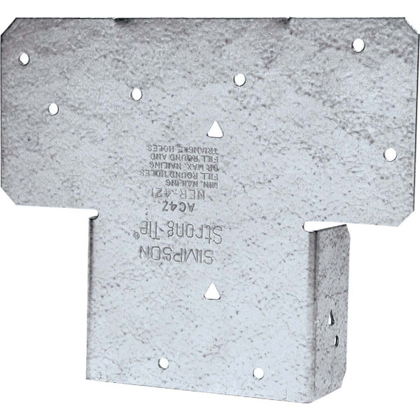 Simpson Strong-Tie ZMAX 4 In. x 4 In. 18 ga Post Cap AC4Z