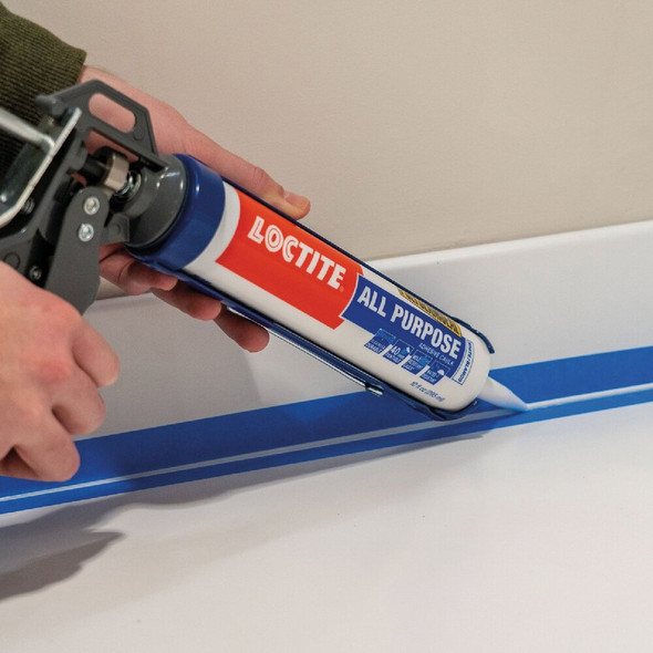 LOCTITE POLYSEAMSEAL 10 Oz. White Adhesive Caulk 2154751 785680