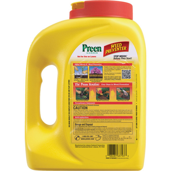 Preen 5.625 Lb. Ready To Use Granules Garden Weed Preventer Preen 5.625 Lb. Ready To Use Granules Garden Weed Preventer