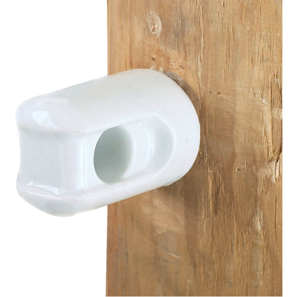 Dare Screw-In White Porcelain Electric Fence Insulator 2802