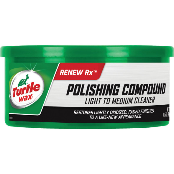 Turtle Wax RENEW Rx 10.5 Oz. Paste White Polishing Compound T241A