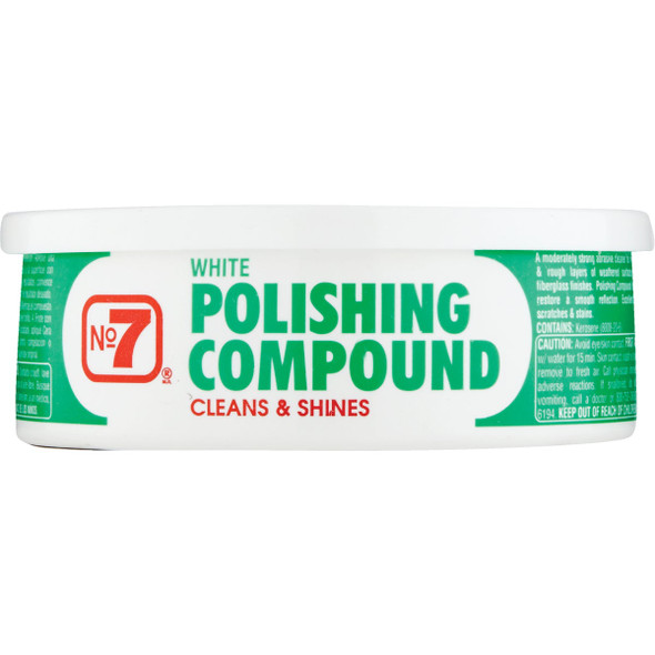 NO. 7, 10 Oz. Paste White Polishing Compound 07610 575960
