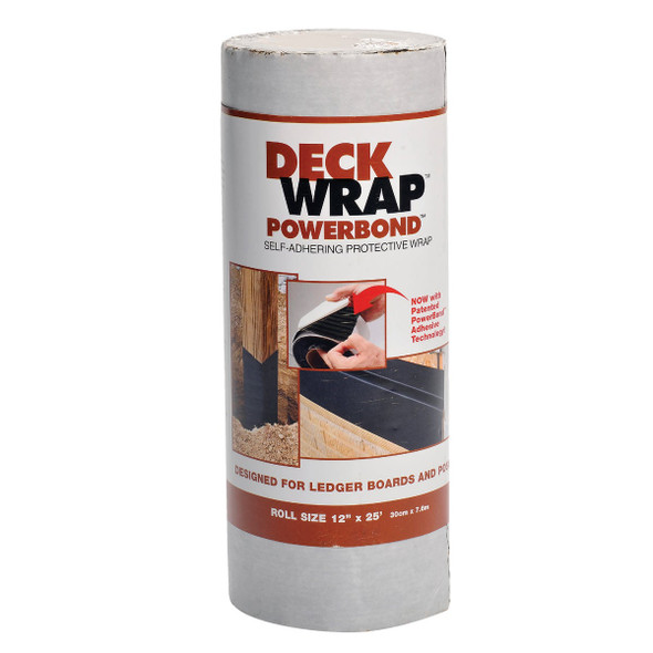 PowerBond DeckWrap 12 In. X 25 Ft. Deck Flash Barrier 54112